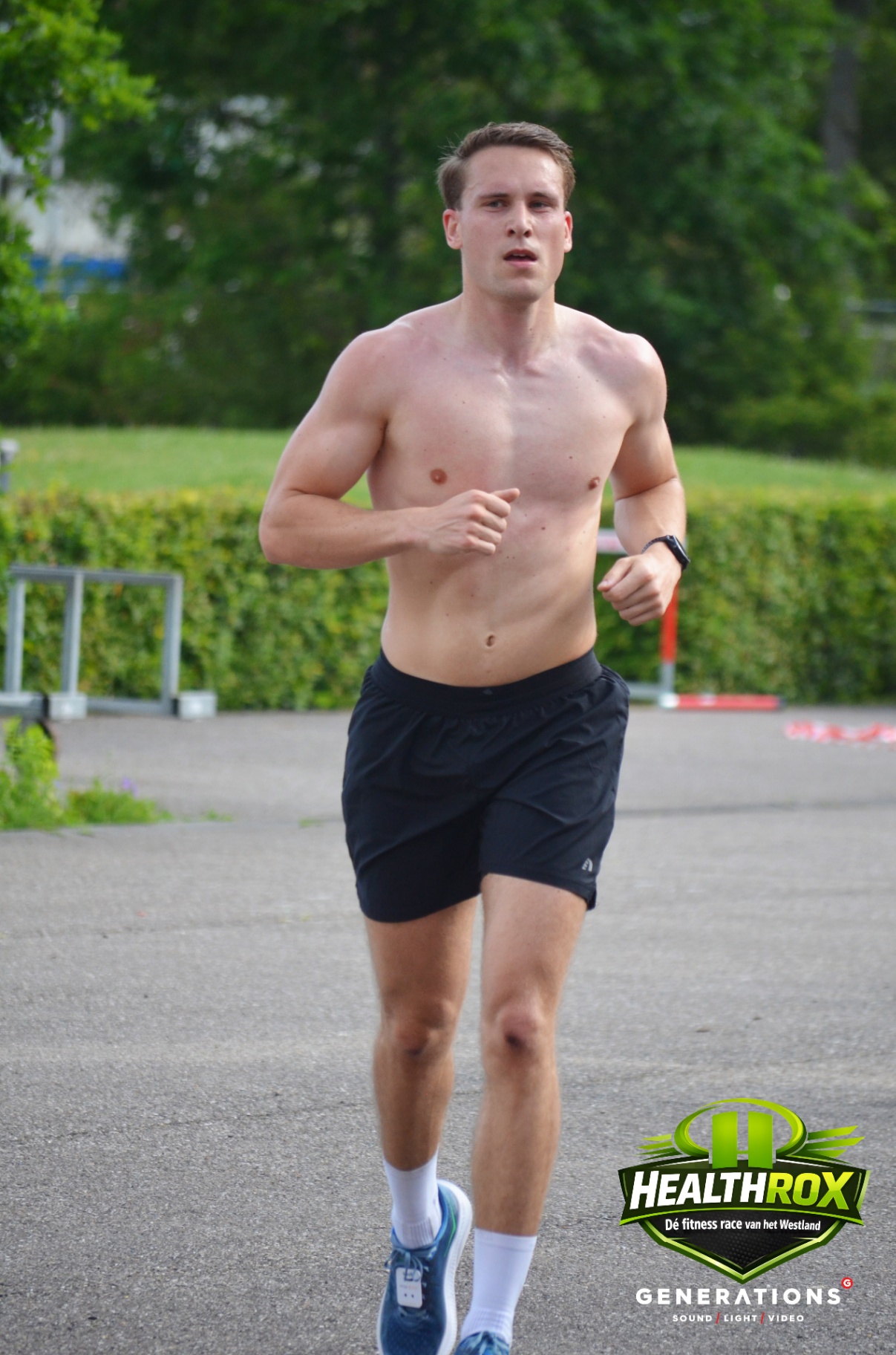 HealthROX atleet in actie